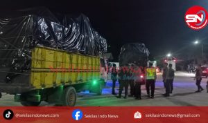 Cegah Masuknya Barang Ilegal , Polres Basel Lakukan Razia Kendaraan di Pelabuhan Sadai