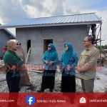 Pj Ketua TP PKK Safriati Safrizal Tinjau Progres Rutilahu Suku Sawang