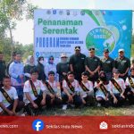 Direktur Utama PT Timah Hadir Peluncuran Penanaman Pohon Serentak