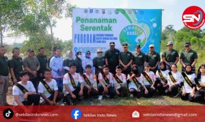 Direktur Utama PT Timah Hadir Peluncuran Penanaman Pohon Serentak