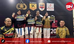 Tim Karate Polda Babel Raih 6 Medali di Kejurnas Karate Kapolri Cup 2024