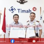 Tingkatkan Pengamanan di WIUP Laut, Dirut PT Timah Tandatangi Kerja Sama dengan Bakamla BabelÂ