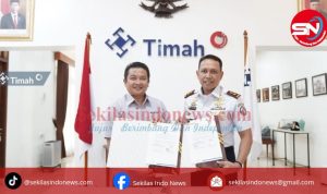 Tingkatkan Pengamanan di WIUP Laut, Dirut PT Timah Tandatangi Kerja Sama dengan Bakamla Babel 