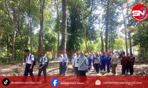 Puluhan Kader Adiwiyata Bangka Barat Studi Ke Area Kawasan Hutan Konservasi PT Timah