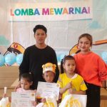 Libur Panjang Sekolah, Hokben Pangkalpinang Gelar Lomba Mewarnai