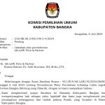 Plin Plan Tangani Sengketa Pileg, Ketua KPU Bangka Dilapor ke DKPP