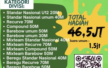 Sambut HUT TNI ke 79, Perpani dan Kodim 0432/Basel Gelar Kejuaraan Panahan Terbuka, Total Hadiah 46,5 Juta