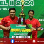 Mantap, PBSI Bangka Selatan Raih Gelar Juara Umum di Kejuaraan Open Babel II 2024