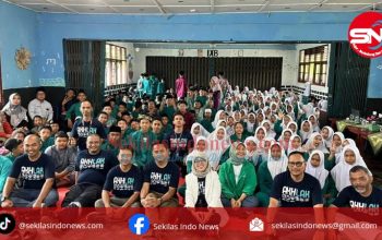 Karyawan PT Timah Berbagi Wawasan Soal Pertambangan ke Pelajar SMPN 2 Kundur Utara