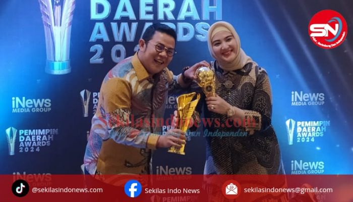 Tak Hanya UHC Award, Riza-Debby Juga Sabet Penghargaan Pemimpin Daerah Award 2024 Kategori Peningkatan Ekonomi