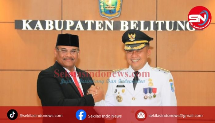 Sah, Mikron Antariksa Resmi Jabat Pj Bupati Belitung