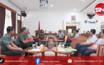 Jalin Sinergi Tentang Pengelolaan Lingkungan, PT Timah Terima Kunjungan Korem 045 Gaya