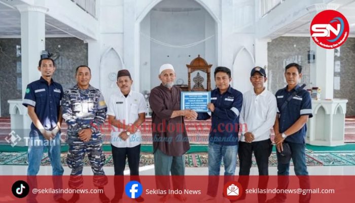 PT Timah Serahkan Bantuan ke Yayasan Baiturrahman Desa Batu Belubang, Subani: Terimakasih PT Timah   