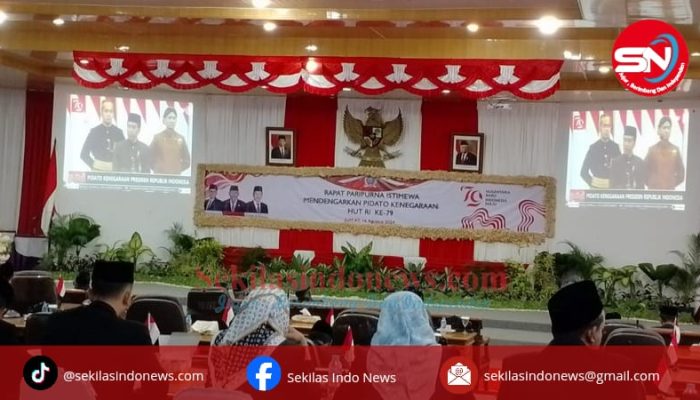 HUT Kemerdekaan RI ke-79, DPRD Bangka Gelar Rapat Paripurna Istimewa Dengarkan Pidato Presiden