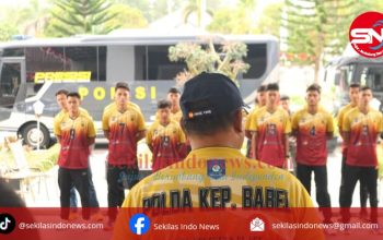 Ini Pesan Pj Gubernur Safrizal Saat Lepas 28 Atlet Ikuti Turnamen Voli Kapolri Cup 2024