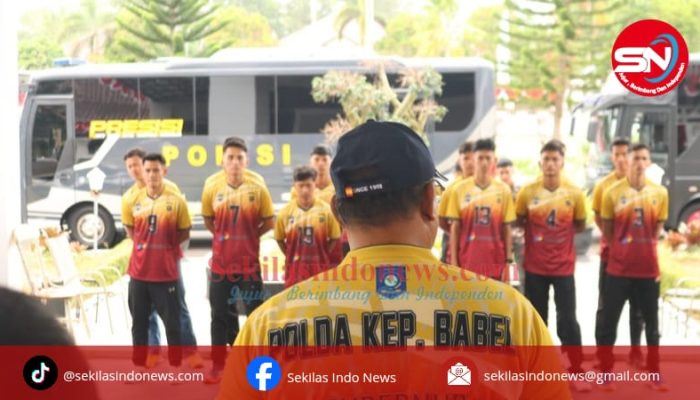 Ini Pesan Pj Gubernur Safrizal Saat Lepas 28 Atlet Ikuti Turnamen Voli Kapolri Cup 2024