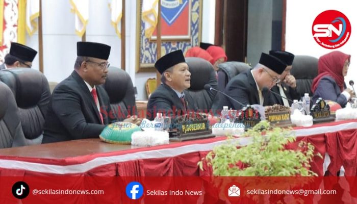 Ikuti Pidato Kenegaraan Presiden RI, Pj Gubernur Safrizal: Kita Harus Optimis Maju