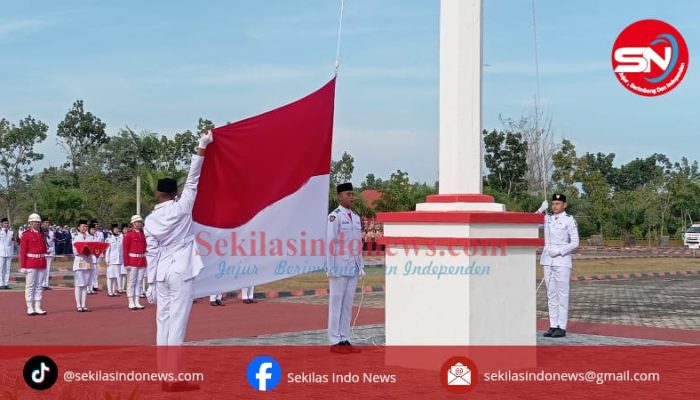 Upacara HUT RI ke 79 di Bangka Selatan Berjalan Lancar, Debby Ucapkan Terimakasih ke Paskibraka