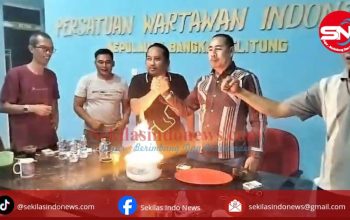 PWI Bangka Belitung Bakar 3 Surat Dari Hendri CH Bangun
