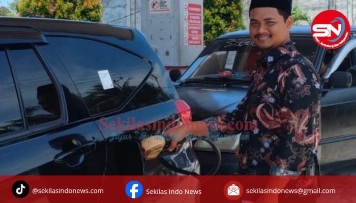 Bertepatan HUT RI ke 79, SPBU Aspol Layani Pelanggan Mengenakan Batik 