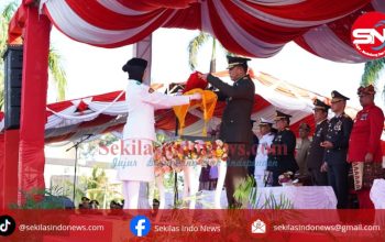 Upacara Penurunan Bendera Berlangsung Khidmat, Pj Gubernur Babel Ucapkan Terimakasih