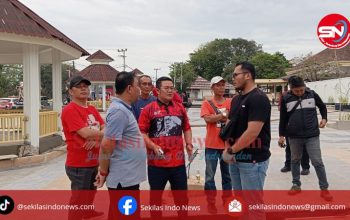 Riza Sebut Progres Pembangunan Landscape Kawasan Himpang Lime Toboali Belum Memuaskan