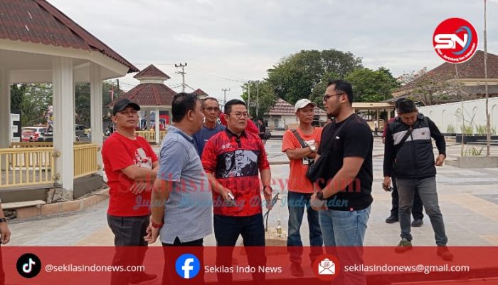Riza Sebut Progres Pembangunan Landscape Kawasan Himpang Lime Toboali Belum Memuaskan