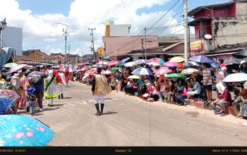 Ribuan Masyarakat Bangka Selatan Antusias Saksikan Pawai Karnaval HUT RI ke-79