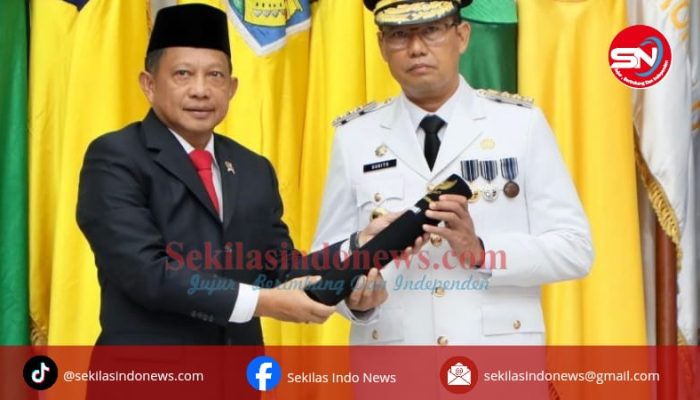 Mendagri Resmi Lantik Sugito Jadi Pj Gubernur Babel Gantikan Safrizal