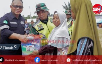 Kolaborasi dengan Kodim 0413, PT Timah Berikan Pelayanan Kesehatan Gratis ke Masyarakat Desa Namang