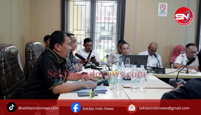 Pj Wako Pangkalpinang Pimpin Rapat Koordinasi Bersama Dinas PMPTSP dan Naker