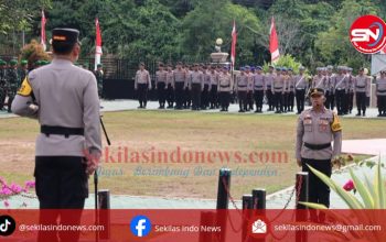 Kawal Pilkada Damai, Polres Basel Gelar Pasukan Operasi Mantap Praja Menumbing 2024