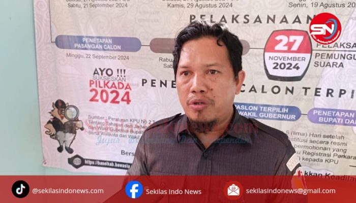 Bawaslu Basel Ingatkan ASN Tidak Ikut Antar Paslon Mendaftar, Terbukti Tak Netral Akan Disanksi