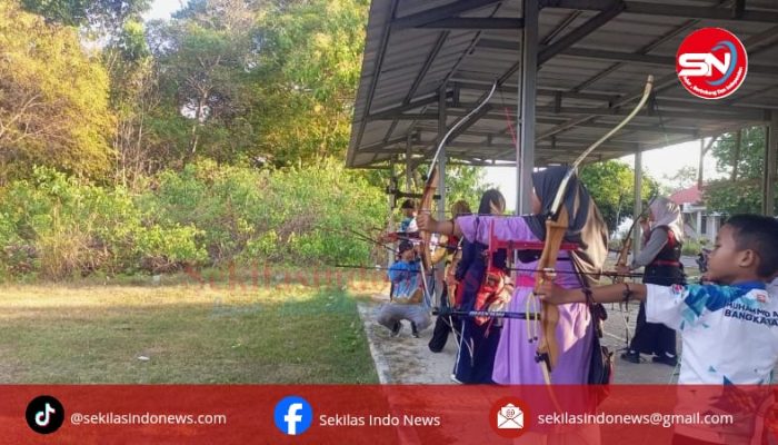 Dukung Prestasi Atlet Panahan di Bangka Barat, PT Timah Fasilitasi Tempat Atlet Berlatih