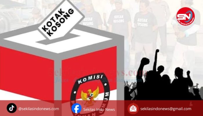 Ribuan Warga Pangkalpinang Daftarkan Kotak Kosong ke KPU