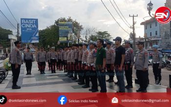 Polres Bangka Selatan Terjunkan Puluhan Personel, Kawal Aksi Relawan Kotak Kosong