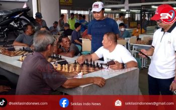 Paguyuban Pasar Parittiga dan Percasi Gelar Turnamen Catur