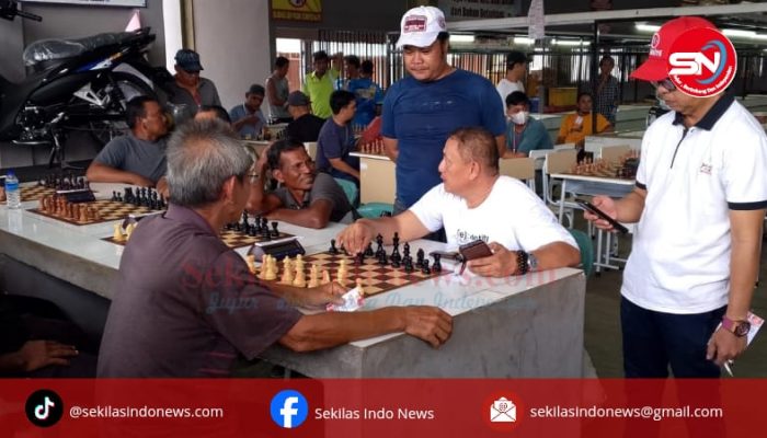 Paguyuban Pasar Parittiga dan Percasi Gelar Turnamen Catur