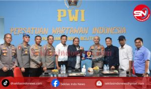 Perkuat Sinergitas, Kapolda Kepulauan Babel Kunjungi Sekretariat PWI Babel