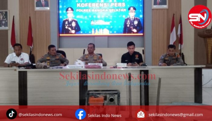 Polres Basel Amankan 6 Pelaku Tambang Timah Ilegal Pada Operasi Peti Menumbing 2024