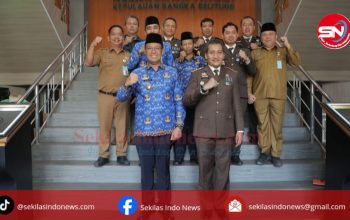 Pj Gubernur Sugito Silaturahmi ke Kejati Babel