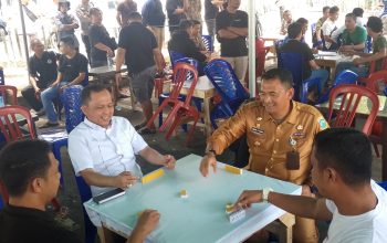 Pj Walikota Pangkalpinang Ikut Ramaikan Turnamen Gaple