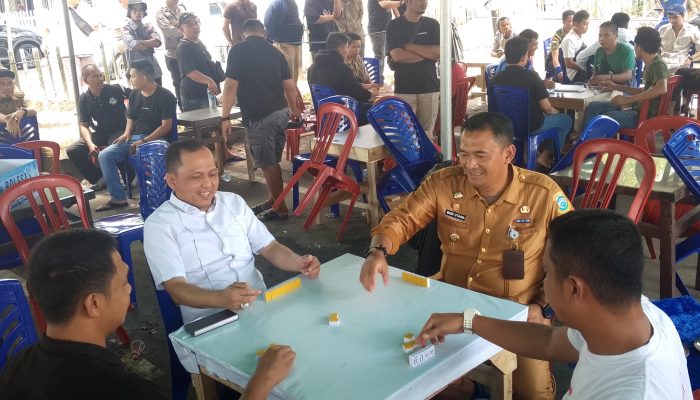 Pj Walikota Pangkalpinang Ikut Ramaikan Turnamen Gaple