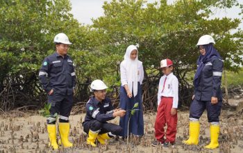 Gencarkan Penanaman Mangrove, Langkah Nyata PT Timah Dalam Mitigasi Perubahan Iklim 