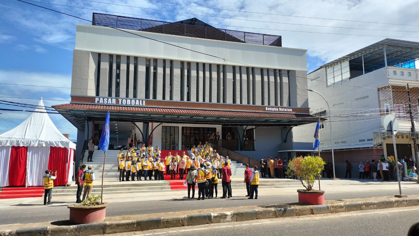 Pasar Toboali Jadi Pusat Kegiatan Ekonomi Baru