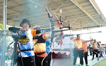 Ratusan Atlet Panahan di Babel Ikuti Kejuaraan Timah Archery Competition