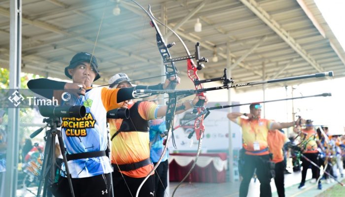 Ratusan Atlet Panahan di Babel Ikuti Kejuaraan Timah Archery Competition