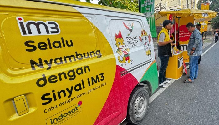 Indosat Hadirkan Pengalaman Digital Optimal di PON XXI Aceh-Sumut