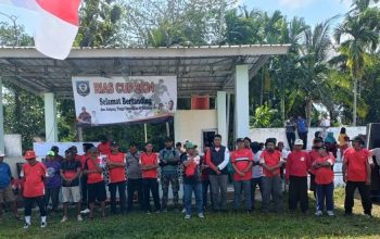 PT Timah Dukung Turnamen Sepak Bola Rias Cup