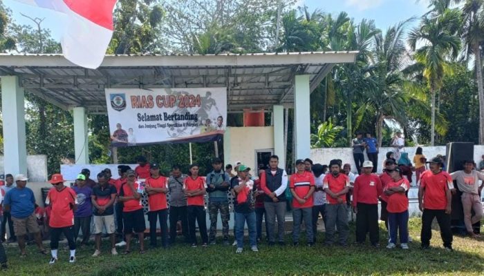 PT Timah Dukung Turnamen Sepak Bola Rias Cup